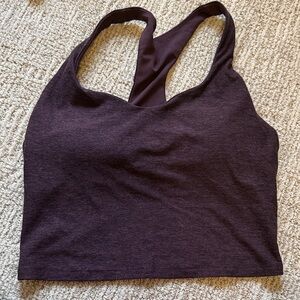 Fabletics M Purple cropped tank